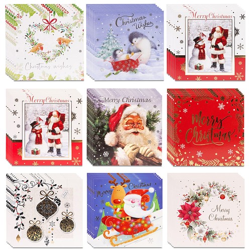 Christmas cards bumper pack - bumper, of