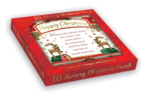 Pack reindeer holiday - 10,