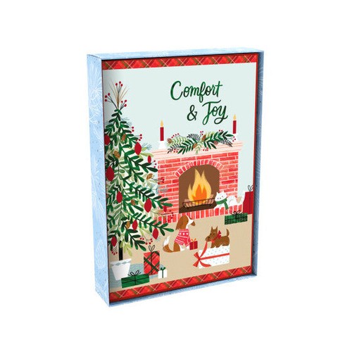 Christmas boxed cards comfort - boxed, cards: