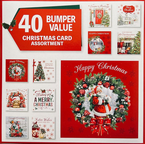 Christmas cards assortment box - cards,