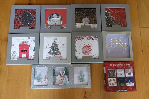 Box christmas cards - christmas,