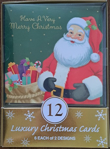 Pack christmas cards - of, 12