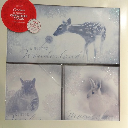 Christmas cards winter animals - christmas,