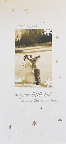 Pack slim christmas cards - pack, of