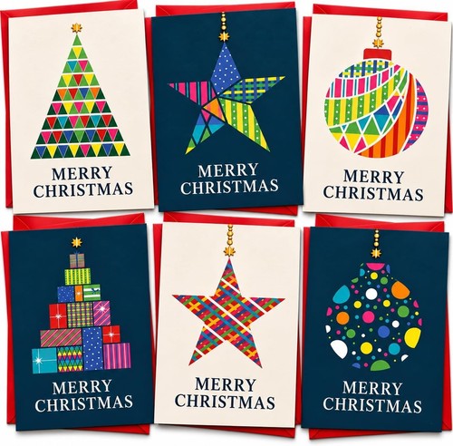Christmas cards 2026 pack - christmas,