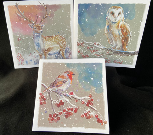Winter wildlife box - ,