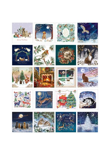 Christmas card variety - christmas,
