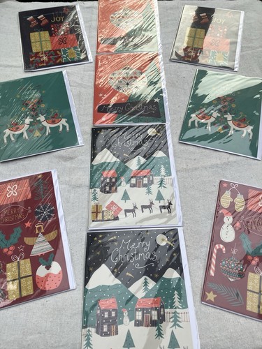 New x10 set of christmas - new,