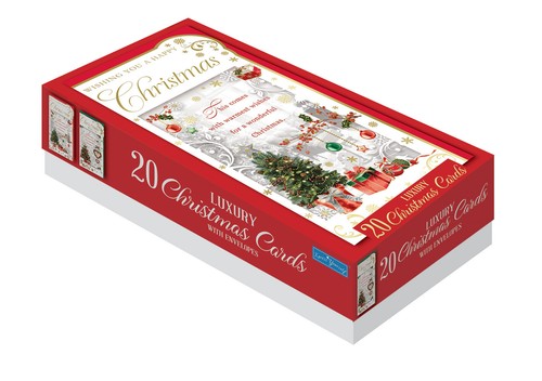 Range boxed christmas cards - range,
