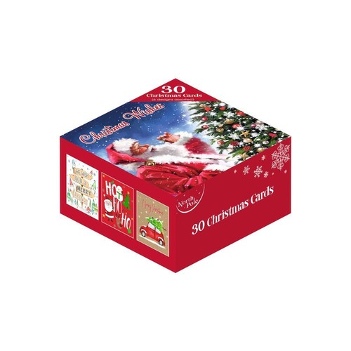 Pack assorted christmas - of, 30