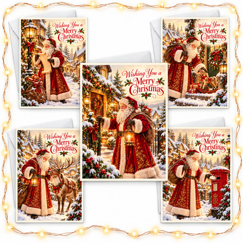 Pack christmas cards - pack,
