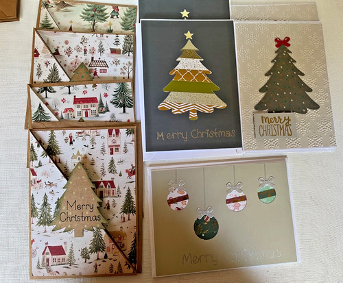 Christmas cards pack 10 - of,