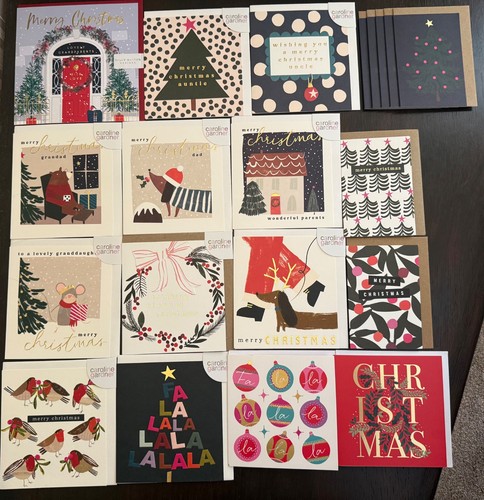 Set christmas cards - christmas,
