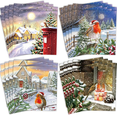 Christmas cards pack 32 - christmas,