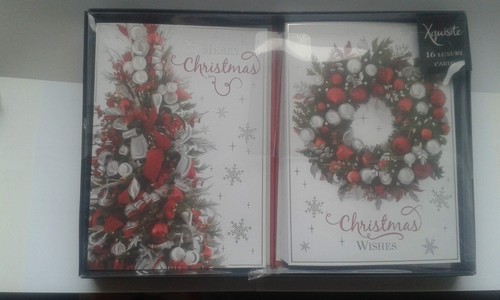 Box christmas cards - box,
