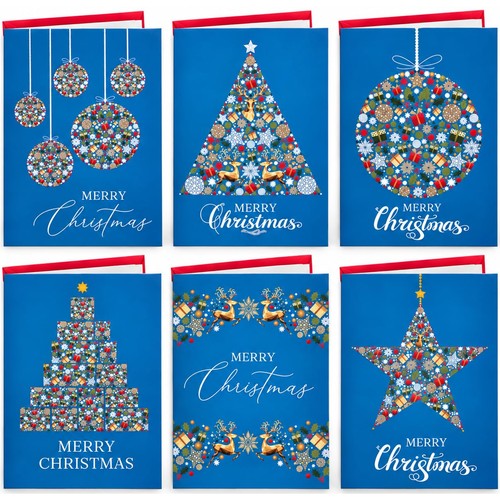 Christmas cards multipack - christmas,
