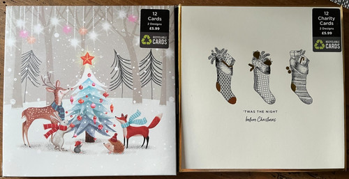 Boxes whsmith christmas - 2, x