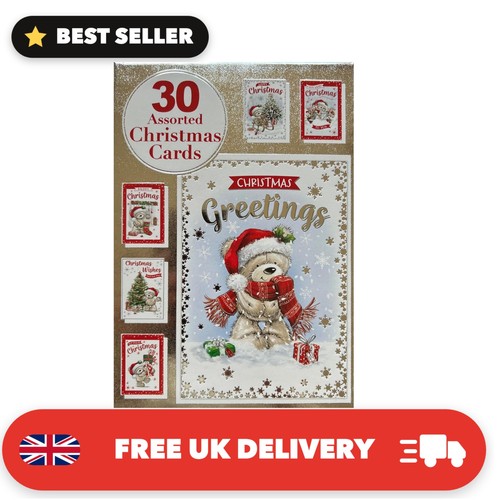 Christmas greetings assorted - christmas,