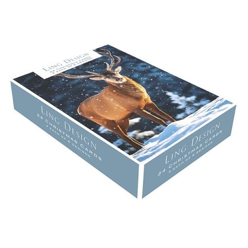 Box christmas cards - box,
