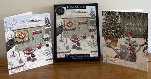 Box christmas cards - christmas,