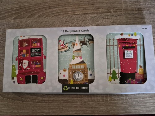 Christmas cards pack - pack, 15