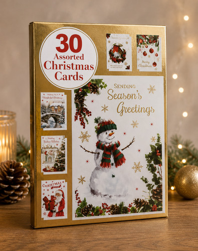 Assorted christmas cards - assorted,