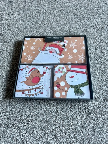 Pack christmas cards 3 - pack,
