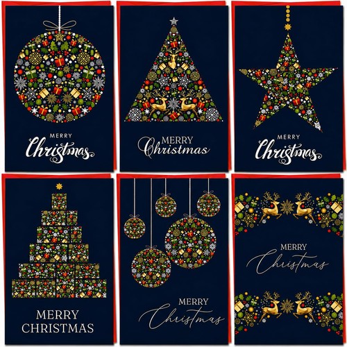Christmas cards pack - christmas,