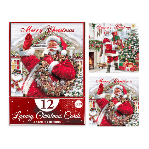 Luxury christmas cards - 12,