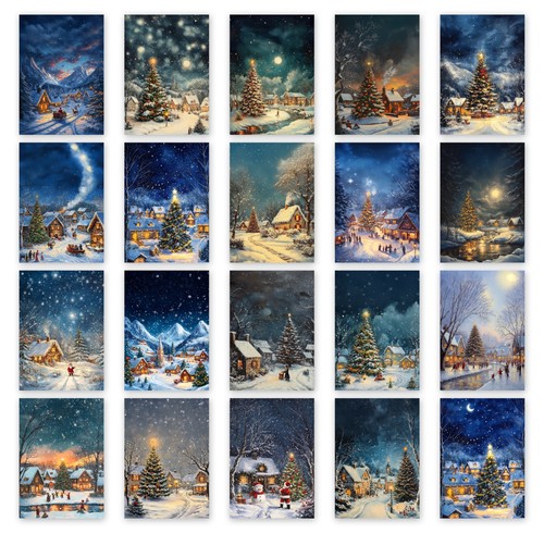 Christmas card pack set of - card,